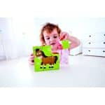 HAPE HAPPY PUZZLES WOODEN PUZZLE CUBES E1618A - Image 2