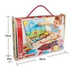 HAPE EARLY EXPLORER MAGNETIC ART BOX E1631A-E1631 - Image 6