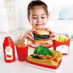HAPE PLAYFULLY DELICIOUS WOODEN FAST FOOD SET E3160 - Image 2
