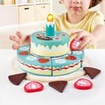 HAPE PLAYFULLY DELICIOUS WOODEN HAPPY BIRTHDAY CAKE E3180A - Image 2