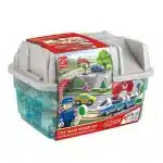 HAPE RAILWAY WODDEN RAILROAD CITY BUCKET SET HAPE3771A