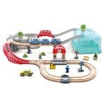 HAPE RAILWAY WODDEN RAILROAD CITY BUCKET SET HAPE3771A - Image 2