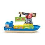 HAPE RAILWAY WOODEN CARGO SHIP CRANE E3792A - Image 2