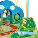 HAPE RAILWAY WOODEN JUNGLE ADVENTURE TABLE E3824A - Image 2