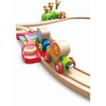 HAPE RAILWAY WODDEN SET RAILROAD MUSIC MONKEYS E3825A - Image 3