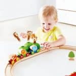 HAPE RAILWAY WODDEN SET RAILROAD MUSIC MONKEYS E3825A - Image 5
