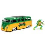 JADA TURTLES LEONARDO 1962 VW BUS 1:24 253285000 - Image 2