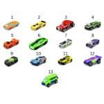 MAISTO FRESH METAL BURNIN KEY CARS 15101