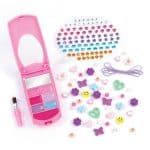 MAKE IT REAL FLIP PHONE LIP GLOSS SET AND DIY LANYARD 2329 - Image 2