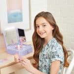 MAKE IT REAL DELUXE LIGHT UP MIRRORED VANITY AND COSMETIC SET 2532 - Image 4
