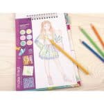 MAKE IT REAL FASHION DESIGN SKETCHBOOK - BLOOMING CREATIVITY 3202 - Image 2