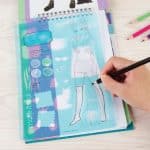 MAKE IT REAL FASHION DESIGN SKETCHBOOK - PRETTY KITTY 3204 - Image 3