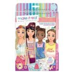 MAKE IT REAL FASHION DESIGN SKETCHBOOK - BLOOMING VIBES 3209