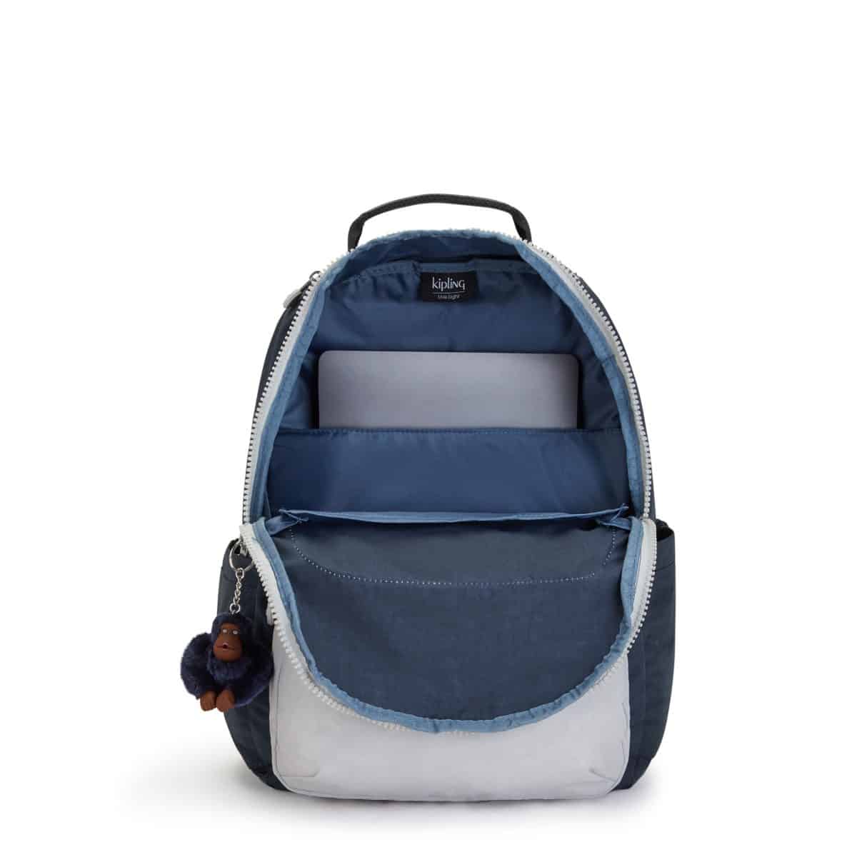 KIPLING SEOUL TRUE BLUE GRAY 5140-U84 - Image 2