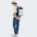 KIPLING SEOUL TRUE BLUE GRAY 5140-U84 - Image 10