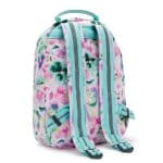 KIPLING SEOUL S SMALL BACKPACK AQUA BLOSSOM KI5357-7EC - Image 2