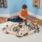 KIDKRAFT BUCKET TOP CONSTRUCTION TRAIN SET 17805 - Image 3