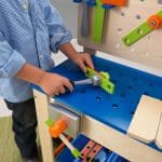 KIDKRAFT DELUXE WORKBENCH WITH TOOLS 63329 - Image 4