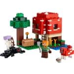 LEGO 21179 MINECRAFT - THE MUSHROOM HOUSE - Image 2