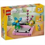 LEGO 31169 CREATOR 3IN1 - TYPEWRITER WITH FLOWERS