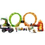 LEGO 60339 CITY - Double Loop Stunt Arena - Image 2