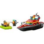 LEGO 60373 CITY - Fire Rescue Boat - Image 2