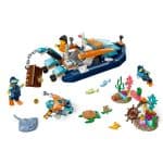 LEGO 60377 CITY - EXPLORER DIVING BOAT - Image 2