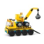 LEGO 60391 CITY - CONSTRUCTION TRUCKS AND WRECKING BALL CRANE - Image 4