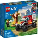 LEGO 60393 CITY - 4x4 Fire Truck Rescue