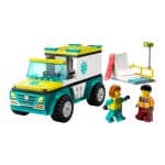 LEGO 60403 CITY - EMERGENCY AMBULANCE AND SNOWBOARDER - Image 2