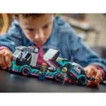 LEGO 60406 CITY - RACE CAR AND CAR CARRIER TRUCK - Image 4