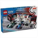 LEGO 60444 CITY - F1® GARAGE  MERCEDES-AMG  ALPINE CARS