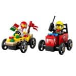 LEGO 60458 CITY - PIZZA VS. FIRE TRUCK RACE CAR PACK - Image 2