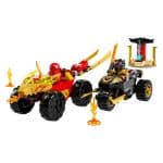 LEGO 71789 NINJAGO - KAI AND RAS S CAR AND BIKE BATTLE - Image 3