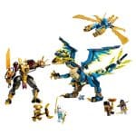 LEGO 71796 NINJAGO - Elemental Dragon vs. The Empress Mech - Image 2