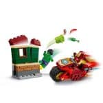 LEGO 76287 MARVEL-IRON MAN WITH BIKE AND THE HULK - Image 3
