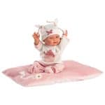 LLORENS BEBITA COJIN GOOD MONSTER WITH CUSHION DOLL 26CM 26312 - Image 2