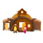MASHA AND THE BEAR BEARS HOUSE PLAYSET MHA22000 - Image 3