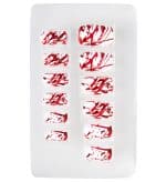 WIDMANN - SET OF 12 SELF-ADHESIVE BLOODY NAILS - Image 2