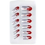 WIDMANN - SET OF 12 SELF-ADHESIVE BLOODY METALIC NAILS - Image 2
