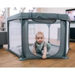 FREEON HEXAGON PLAYPEN, GREY 44459 - Image 3