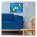 OKTO SENSOTY ART CREATIVE SET WATER LILIES 512-10003 - Image 2