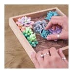 OKTO WOOD  CRAFT DIY SUCCULENTS TENDERNESS 512-10010 - Image 2