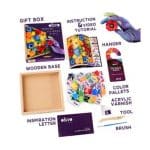 OKTO FREEDOM WOOD  CRAFT DIY FLOWERS - Image 2