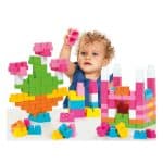 MOLTO BLOCKS BOX 90 PCS. PINK 16468 - Image 2