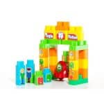 MOLTO BLOCKS TRAIN 2 RAILCARS 16470 - Image 2