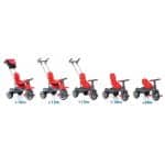 MOLTO URBAN TRIKE SOFT CONTROL RED BAG 17200 - Image 2