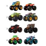 HOT WHEELS MONSTER TRUCKS SET OF 2 FYJ64