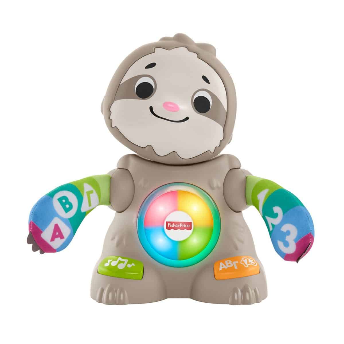 FISHER-PRICE LINKIMALS SMOOTH MOVES SLOTH GJP59 - Image 2