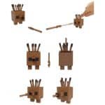 MINECRAFT BADGER SERIES FIGURES 8CM GYR78 - Image 5